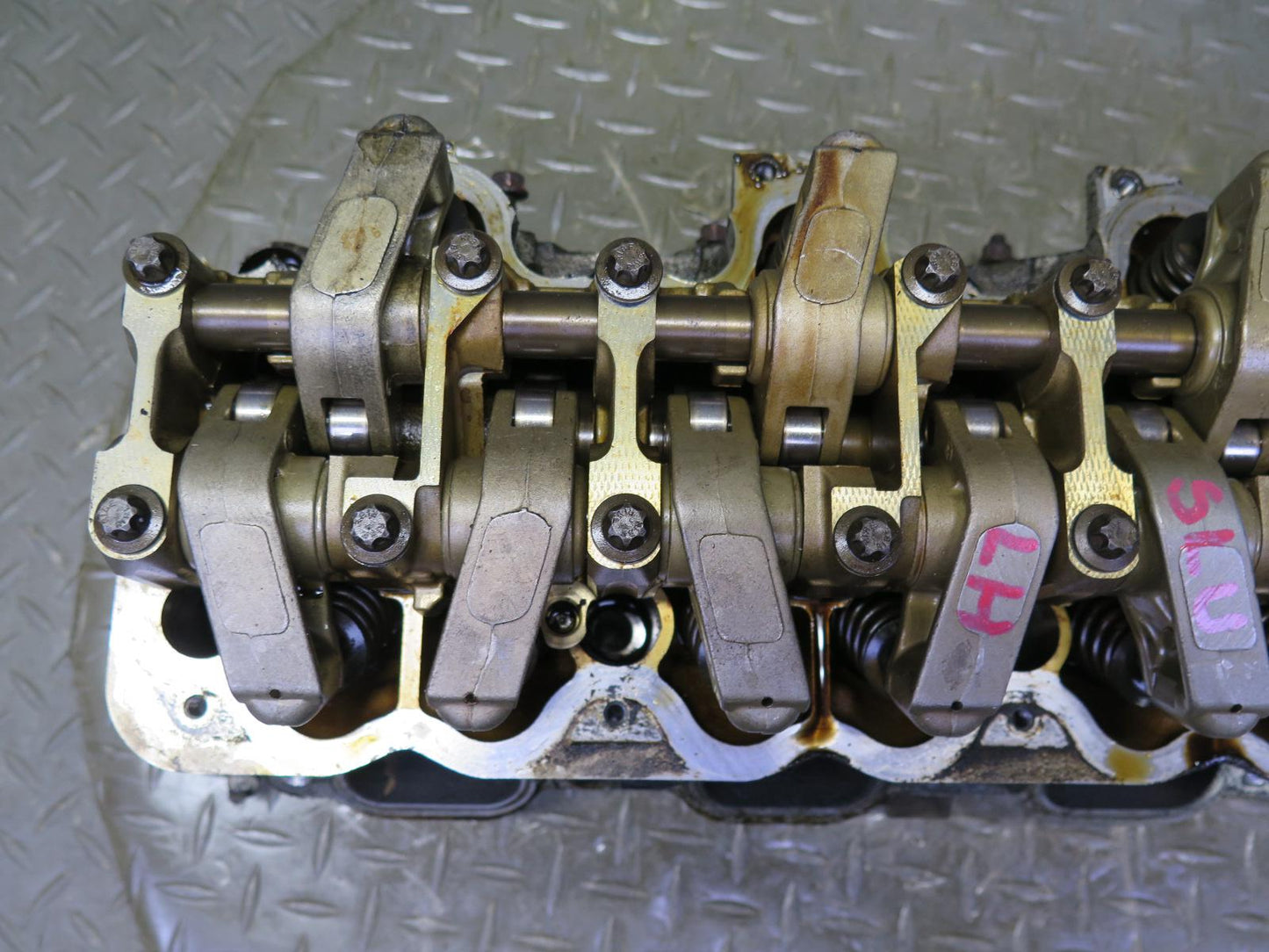 99-02 Mercedes R129 SL500 5.0L 113.961 Engine Left Cylinder Head w Camshaft OEM