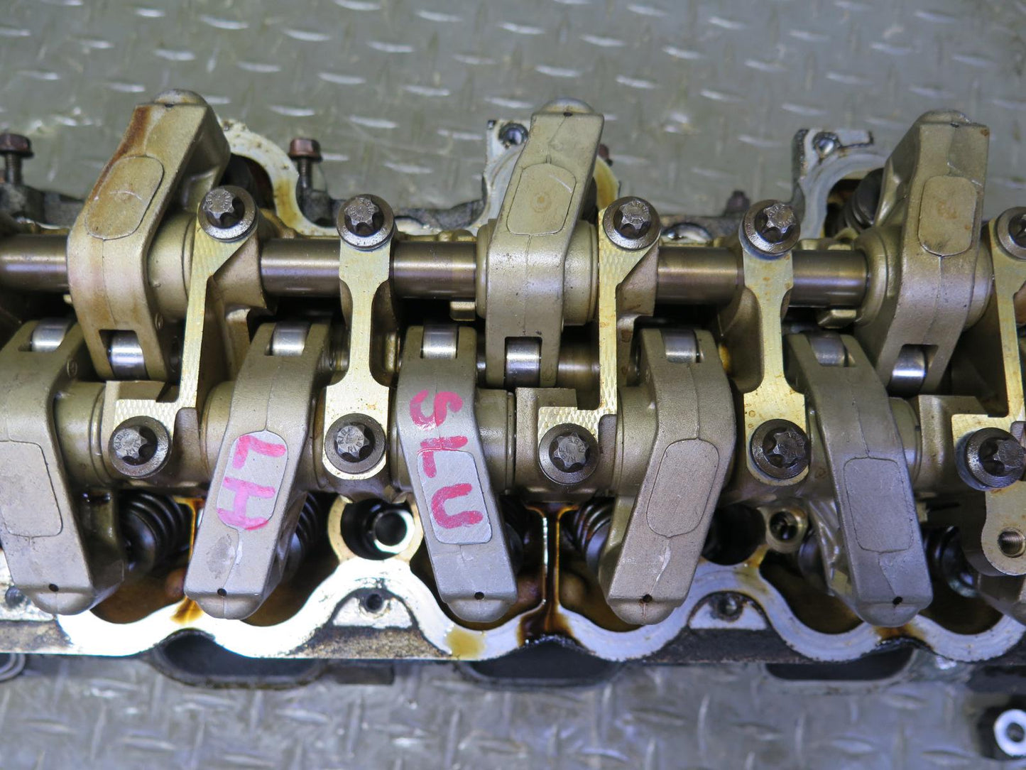 99-02 Mercedes R129 SL500 5.0L 113.961 Engine Left Cylinder Head w Camshaft OEM