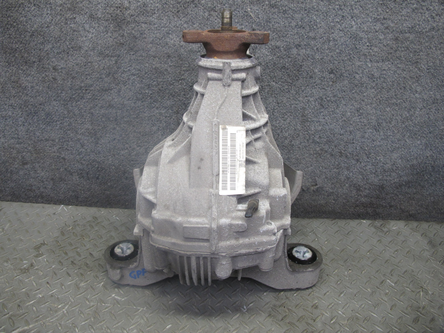 11-16 Porsche Panamera 970 3.6L RWD Rear Differential Axle Carrier 3.54 Ratio