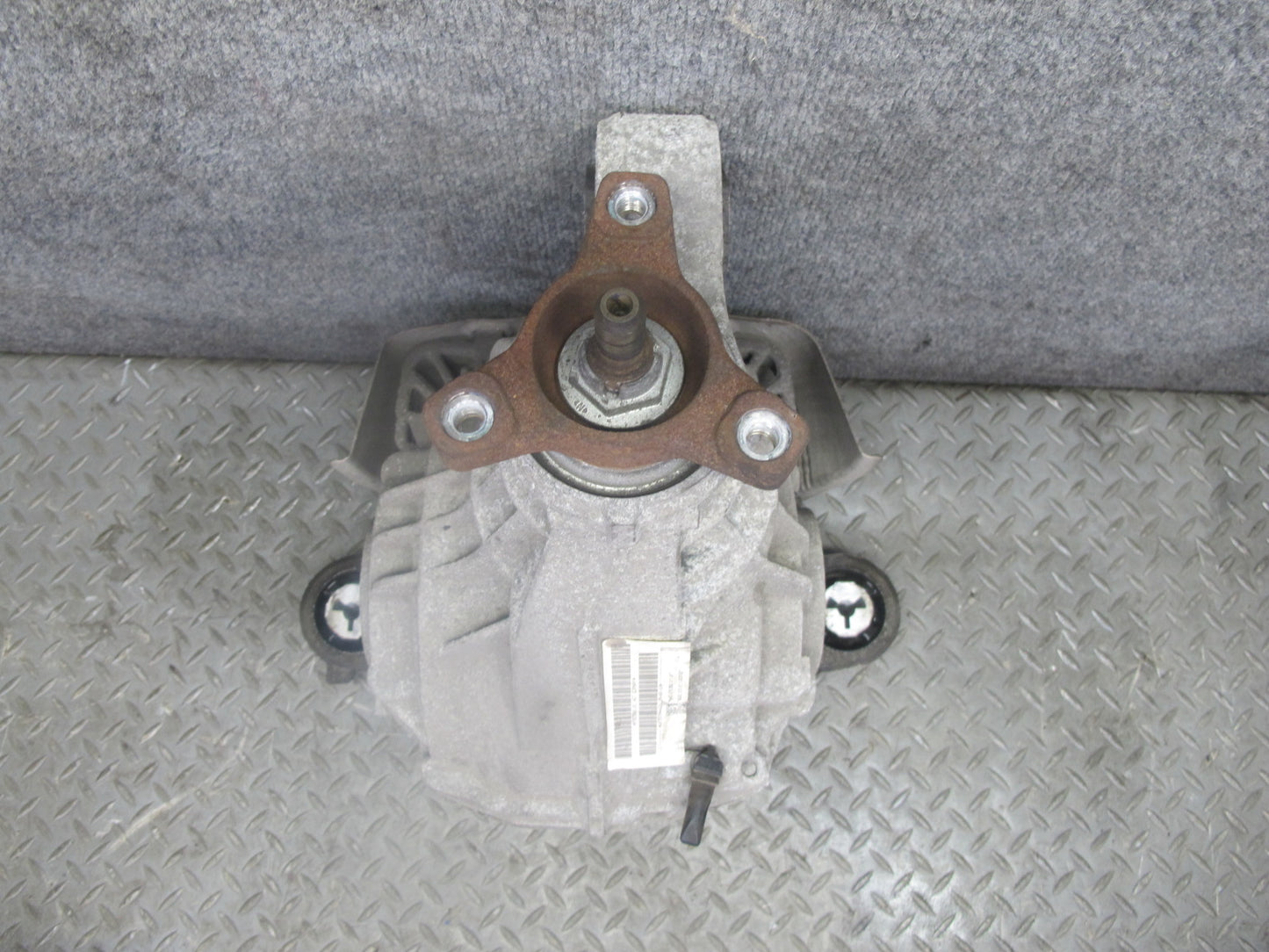11-16 Porsche Panamera 970 3.6L RWD Rear Differential Axle Carrier 3.54 Ratio