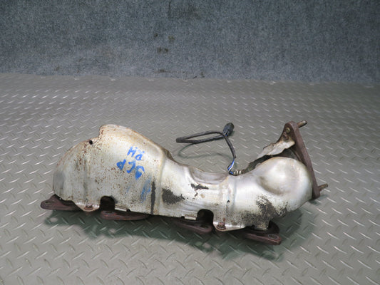 02-10 Lexus UZZ40L SC430 3UZ Right Exhaust Manifold w Heat Shield Assembly OEM