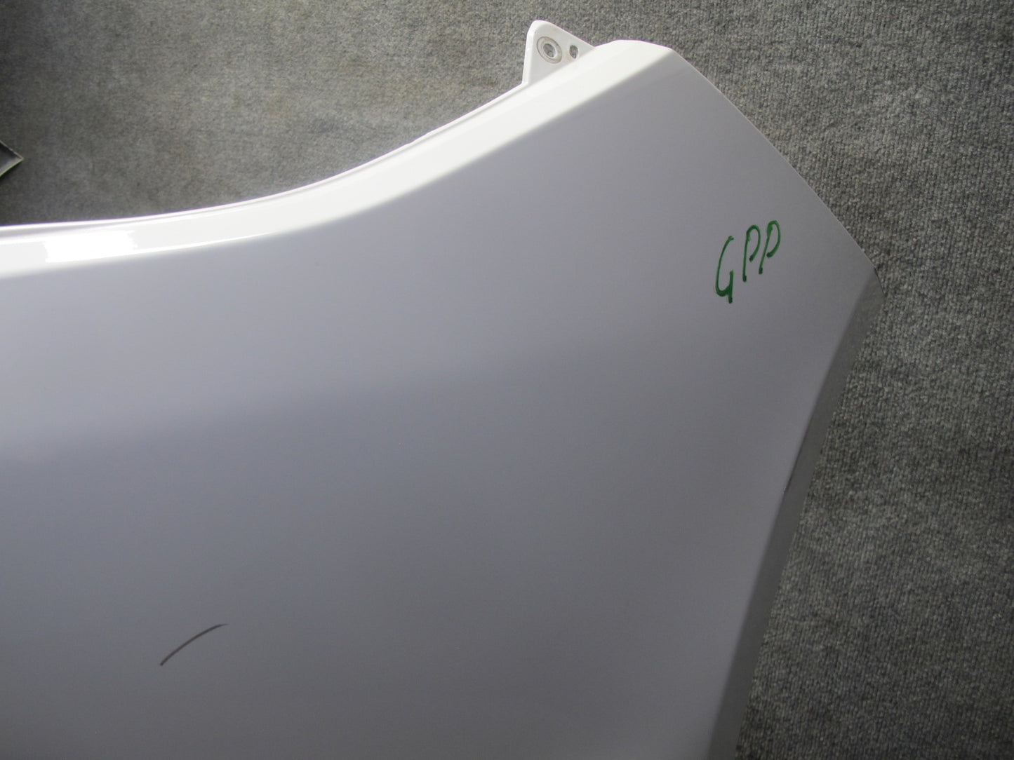 2010-2013 Porsche Panamera 970 Rear Bumper Cover Panel W/ Parking Sensors White