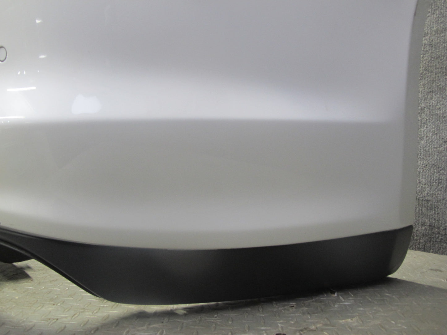 2010-2013 Porsche Panamera 970 Rear Bumper Cover Panel W/ Parking Sensors White