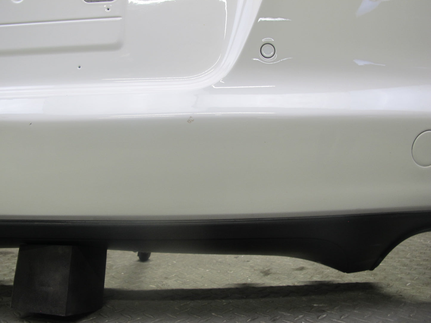2010-2013 Porsche Panamera 970 Rear Bumper Cover Panel W/ Parking Sensors White