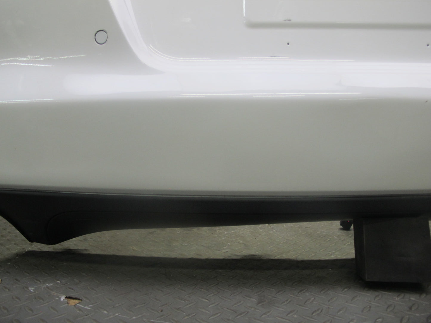 2010-2013 Porsche Panamera 970 Rear Bumper Cover Panel W/ Parking Sensors White