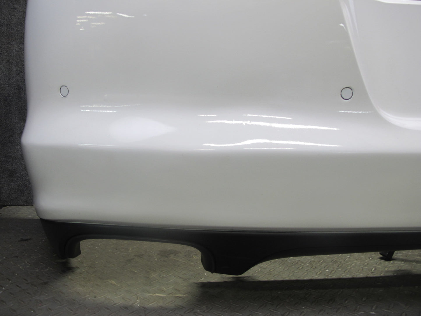 2010-2013 Porsche Panamera 970 Rear Bumper Cover Panel W/ Parking Sensors White