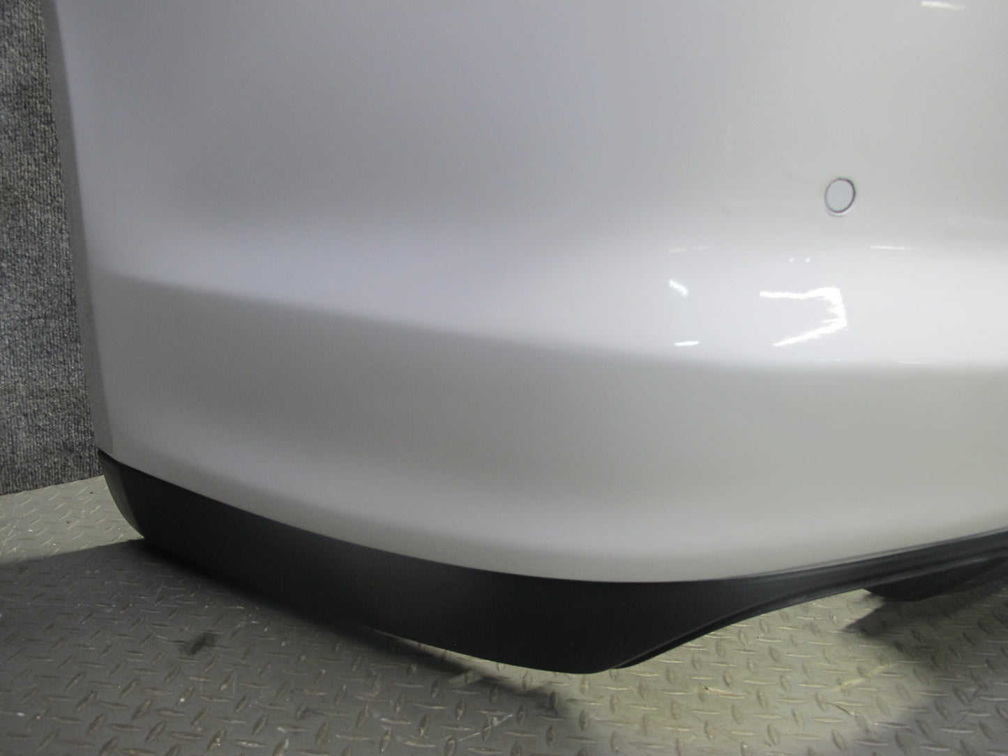 2010-2013 Porsche Panamera 970 Rear Bumper Cover Panel W/ Parking Sensors White
