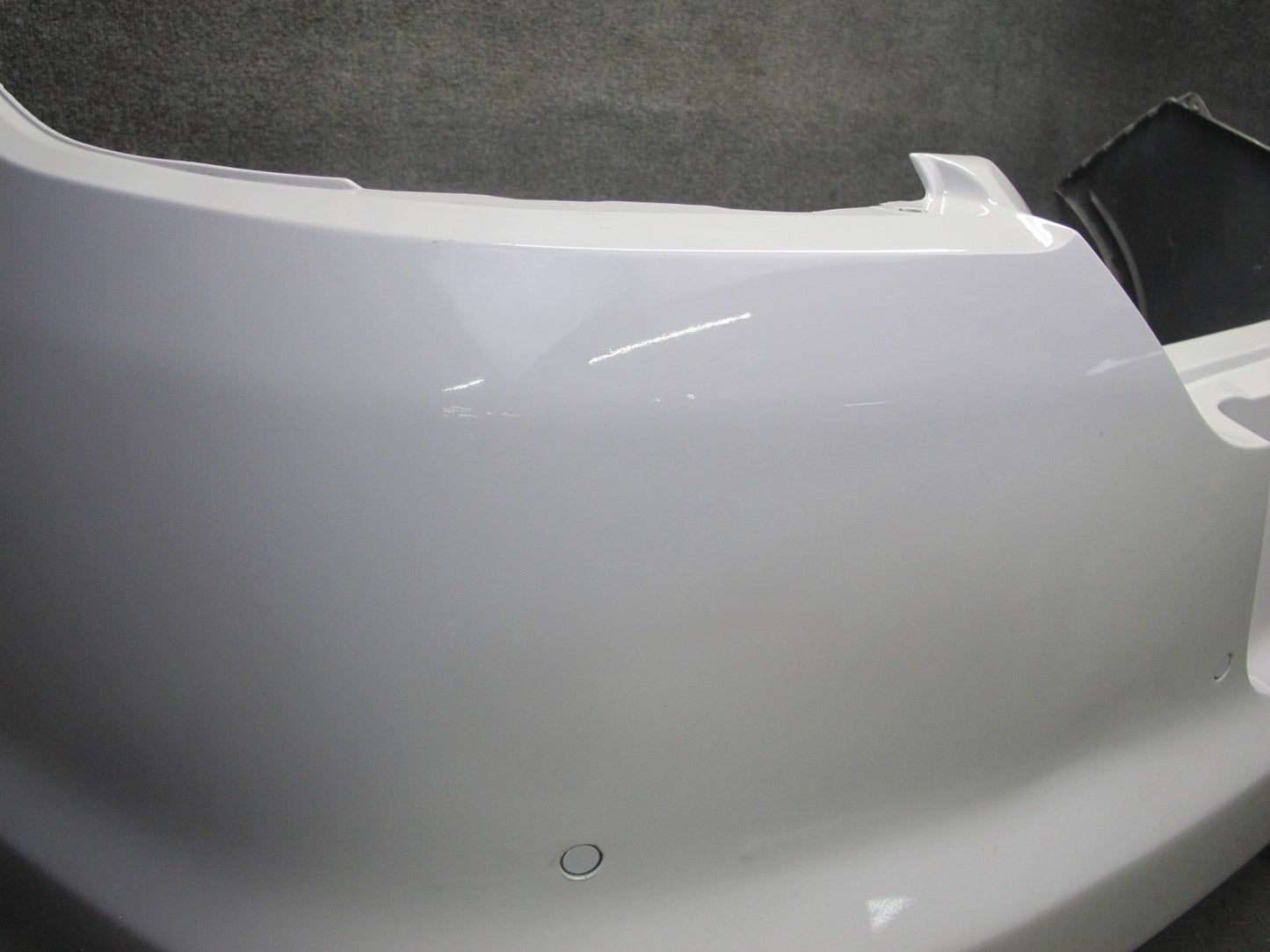 2010-2013 Porsche Panamera 970 Rear Bumper Cover Panel W/ Parking Sensors White