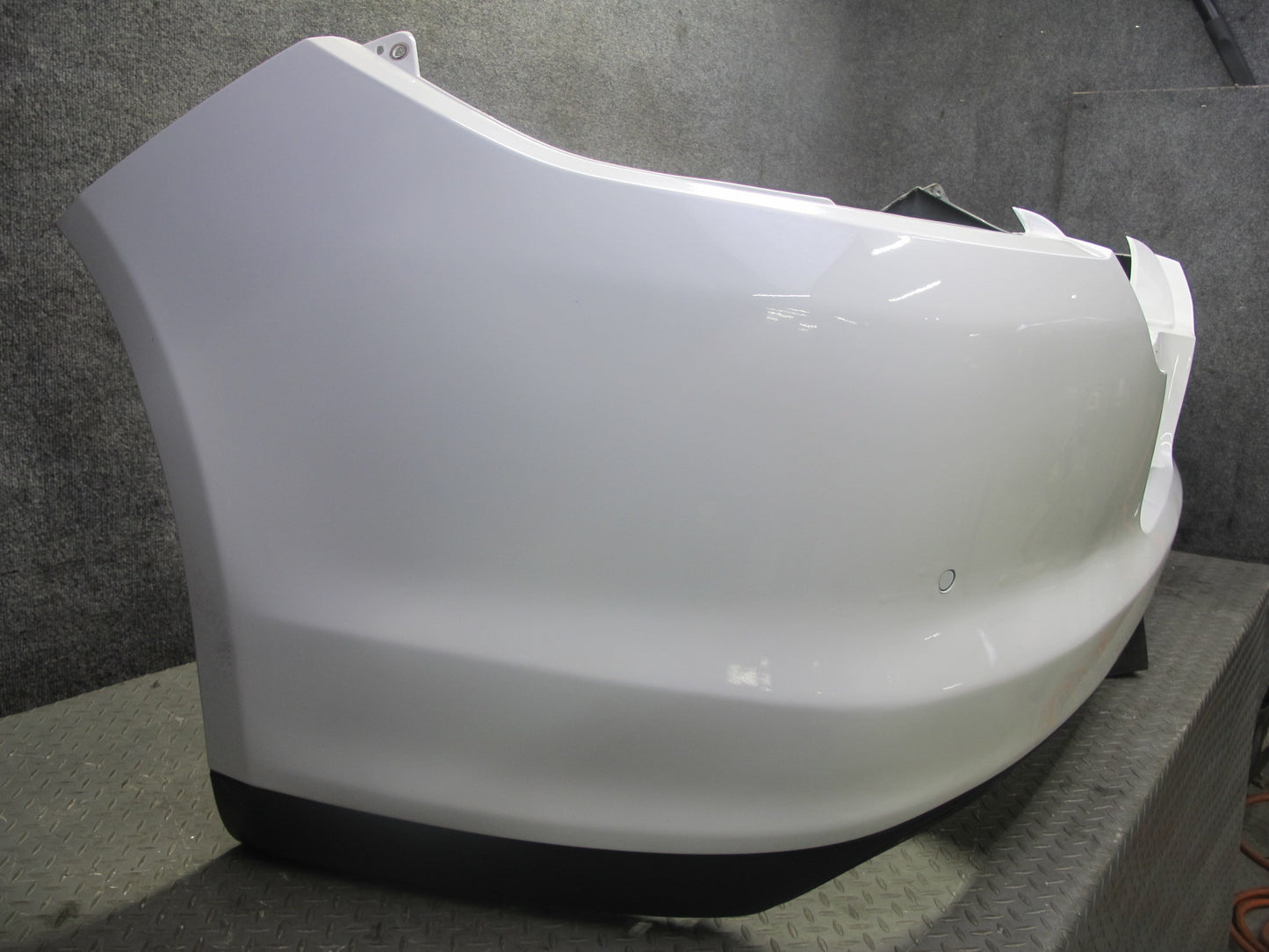2010-2013 Porsche Panamera 970 Rear Bumper Cover Panel W/ Parking Sensors White