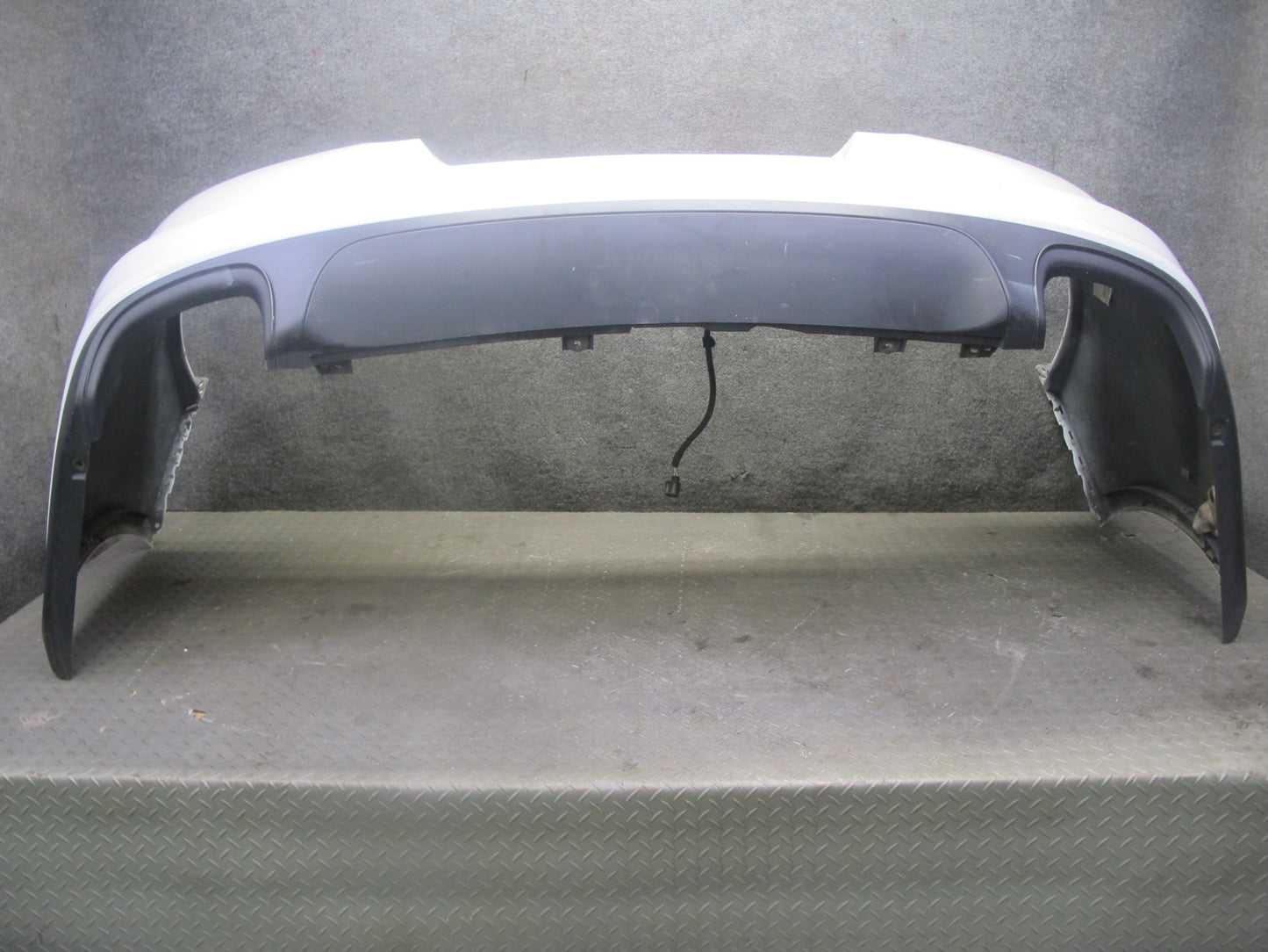 2010-2013 Porsche Panamera 970 Rear Bumper Cover Panel W/ Parking Sensors White