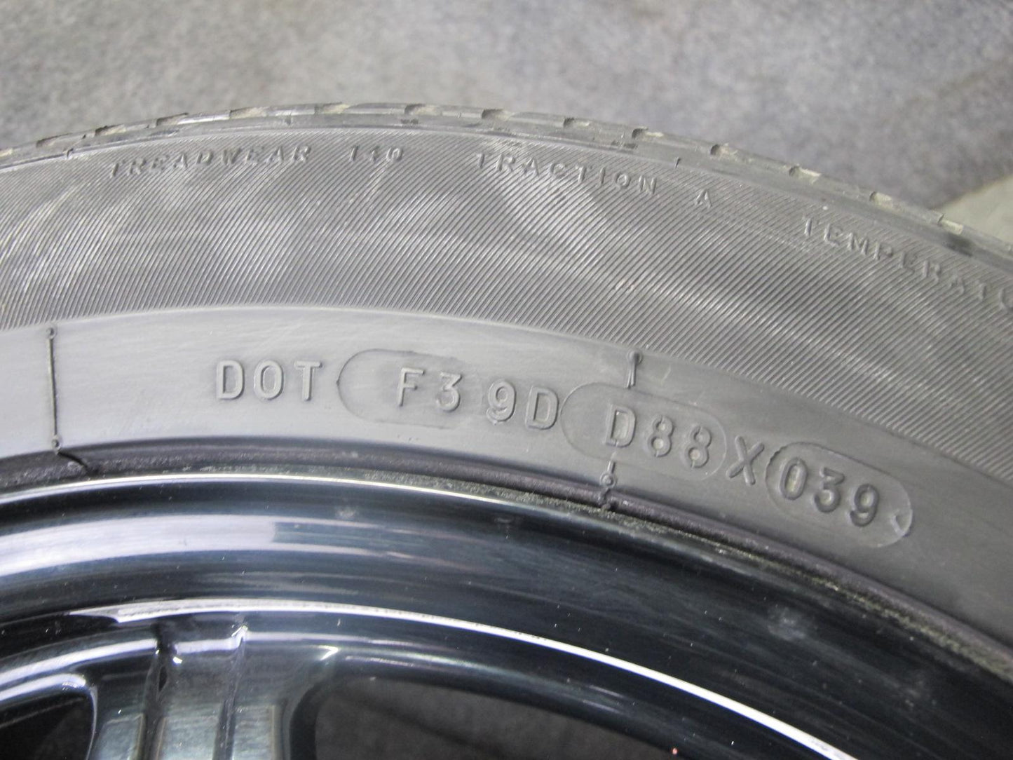 94-02 Mercedes R129 Sl-class Spare Tire R17" Alloy Wheel Rim 17x8.25 ET34 OEM