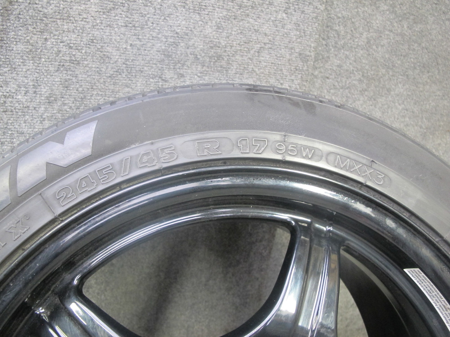 94-02 Mercedes R129 Sl-class Spare Tire R17" Alloy Wheel Rim 17x8.25 ET34 OEM