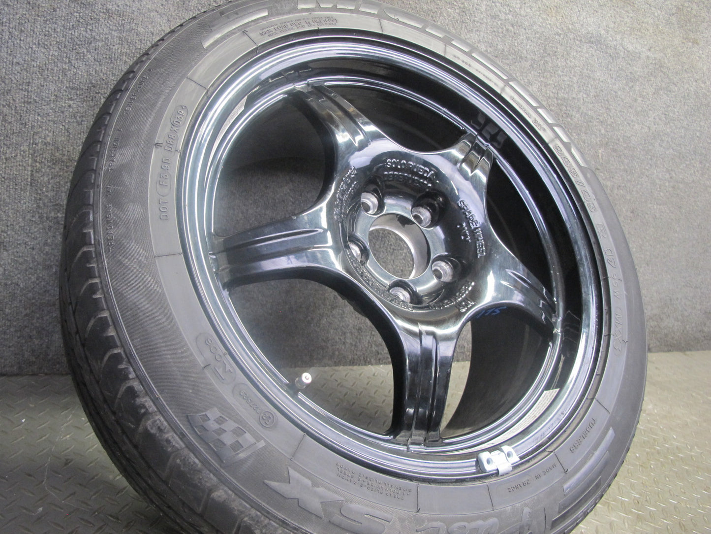 94-02 Mercedes R129 Sl-class Spare Tire R17" Alloy Wheel Rim 17x8.25 ET34 OEM
