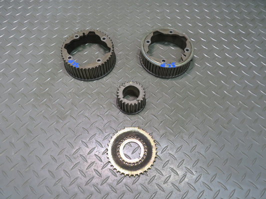 02-10 Lexus UZZ40L SC430 3UZFE Engine Crankshaft & Camshaft Sprocket Set OEM