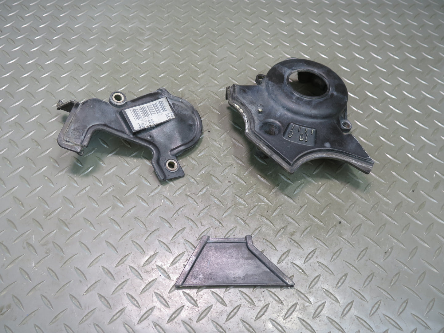 02-10 Lexus UZZ40L SC430 Set of 3 Engine Timing Belt Cover OEM