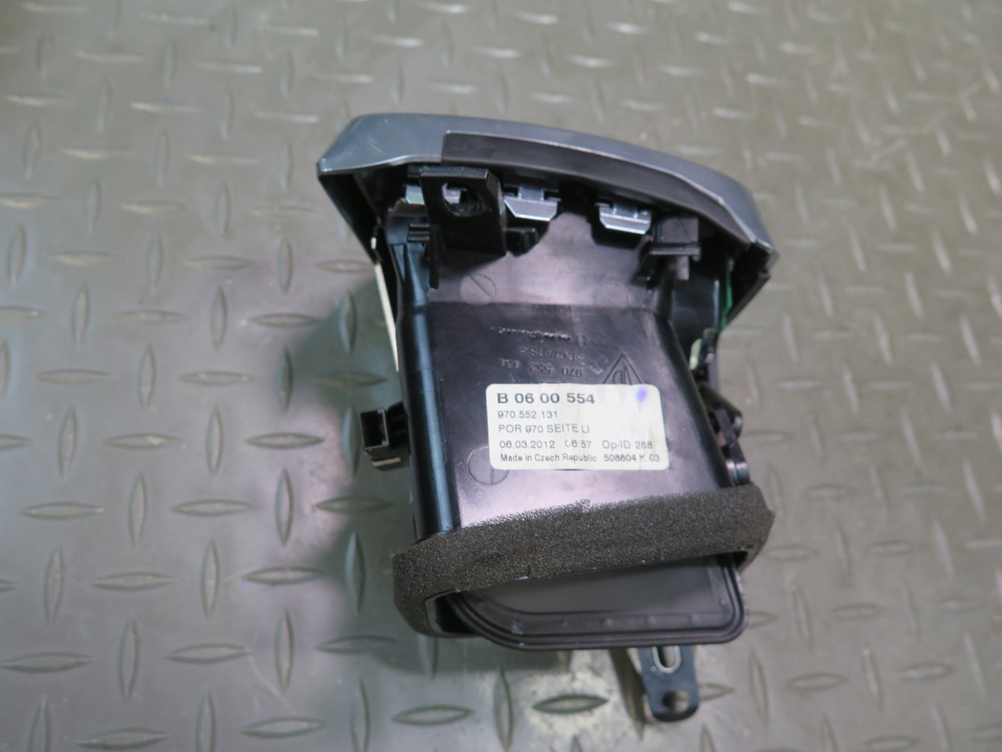 10-16 Porsche Panamera 970 Front Rear Left Right Dash A/C Heater Air Vent Set