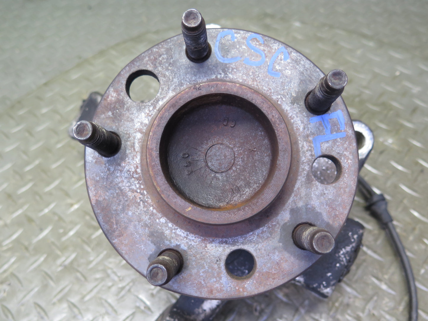 91-96 Chevrolet Corvette C4 Front Left Spindle Knuckle Wheel Hub Bearing OEM