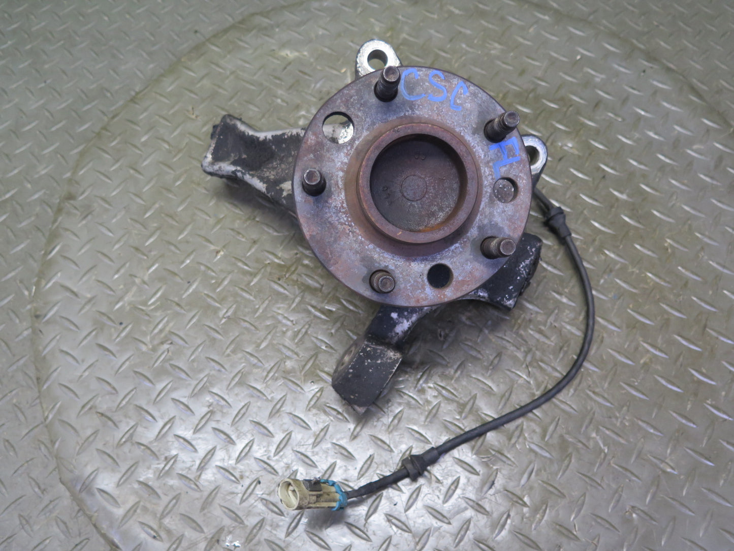 91-96 Chevrolet Corvette C4 Front Left Spindle Knuckle Wheel Hub Bearing OEM