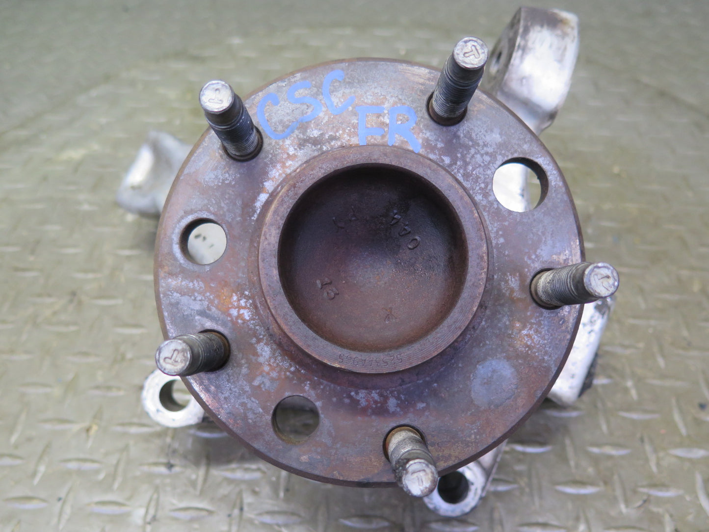 91-96 Chevrolet Corvette C4 Front Right Spindle Knuckle Wheel Hub Bearing OEM