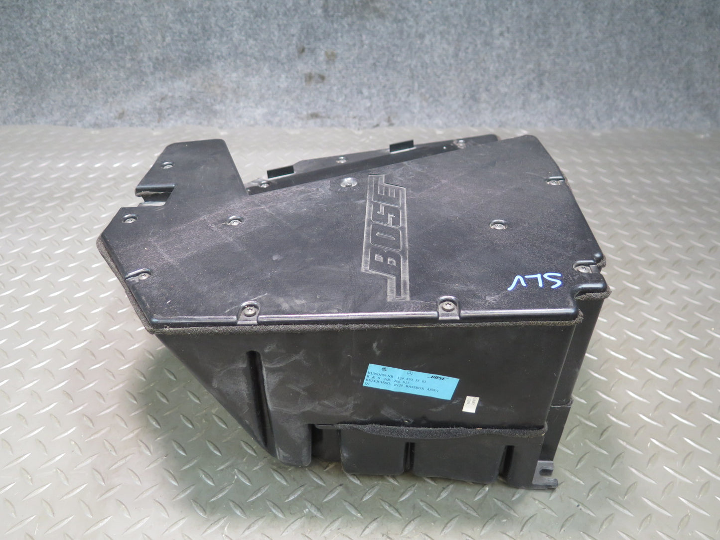 98-02 Mercedes R129 Sl-class Rear Bose Subwoofer Speaker Box 1298205502 OEM