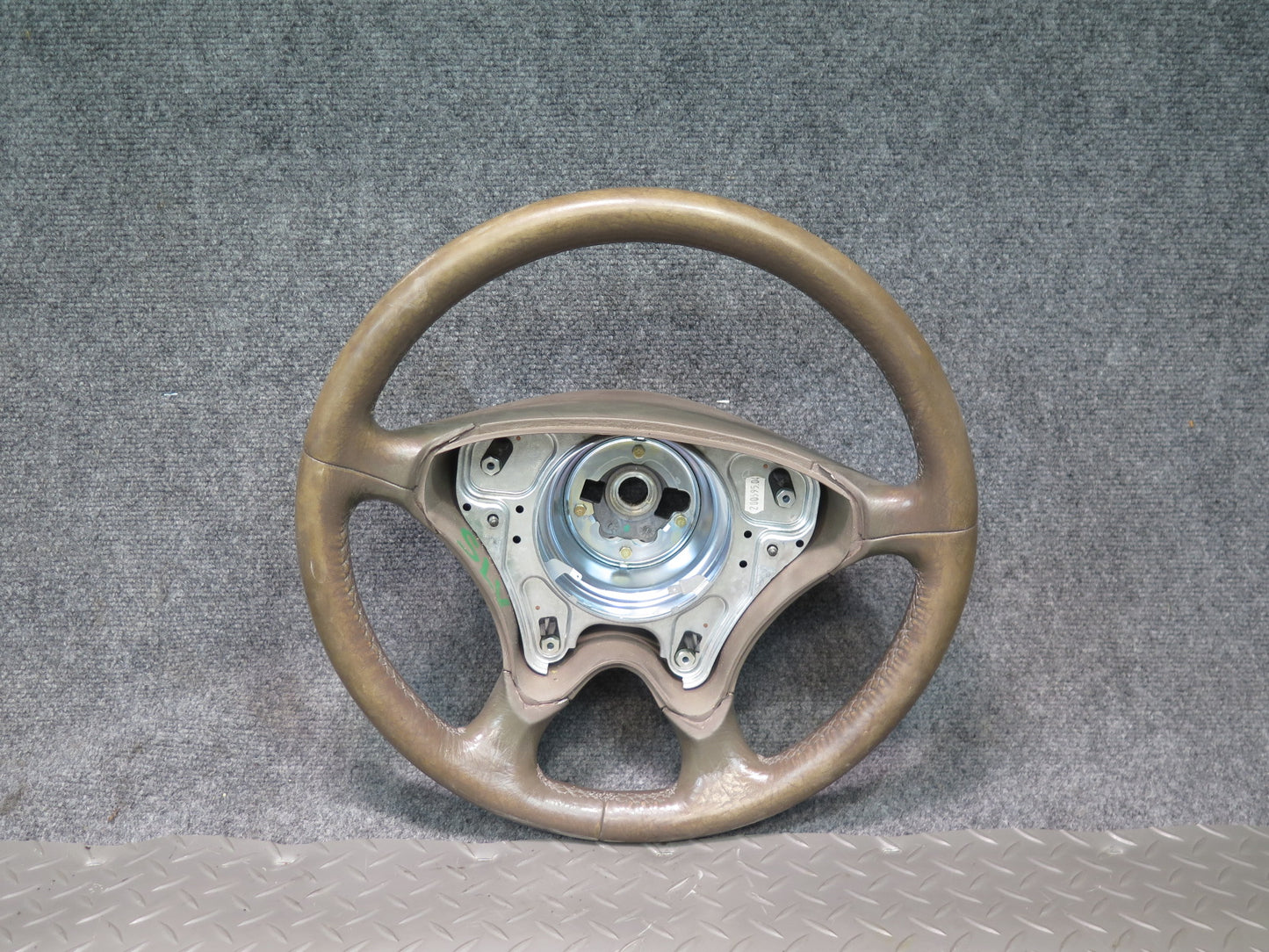 99-02 Mercedes R129 Sl-class Leather Steering Brown OEM