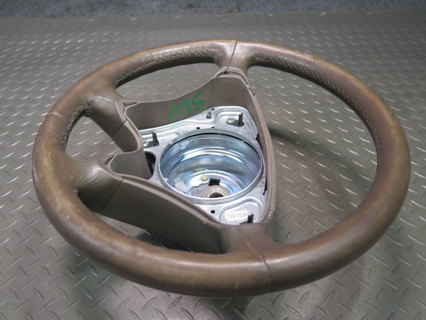99-02 Mercedes R129 Sl-class Leather Steering Brown OEM