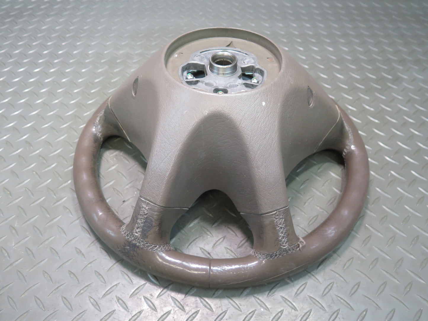 99-02 Mercedes R129 Sl-class Leather Steering Brown OEM