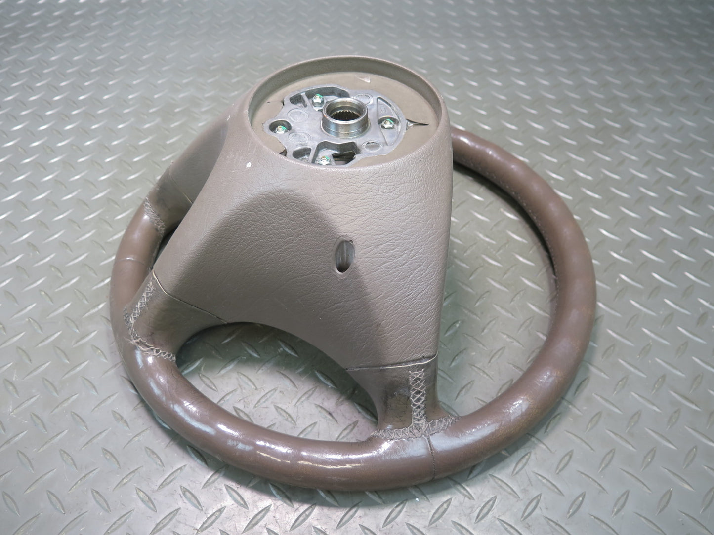 99-02 Mercedes R129 Sl-class Leather Steering Brown OEM