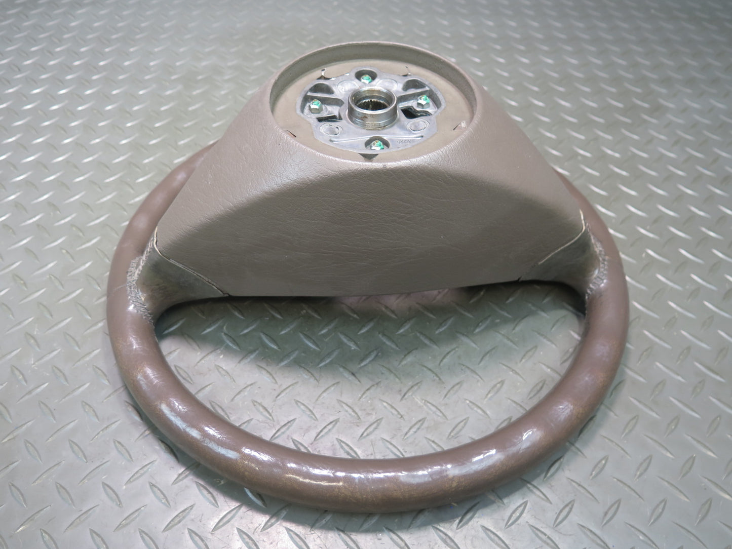 99-02 Mercedes R129 Sl-class Leather Steering Brown OEM