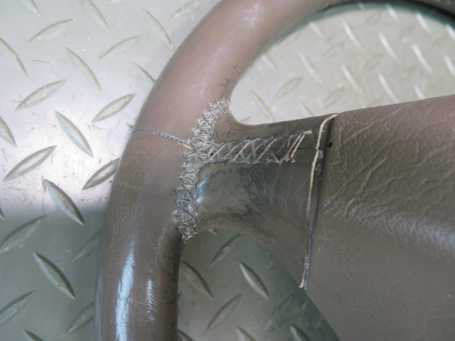 99-02 Mercedes R129 Sl-class Leather Steering Brown OEM