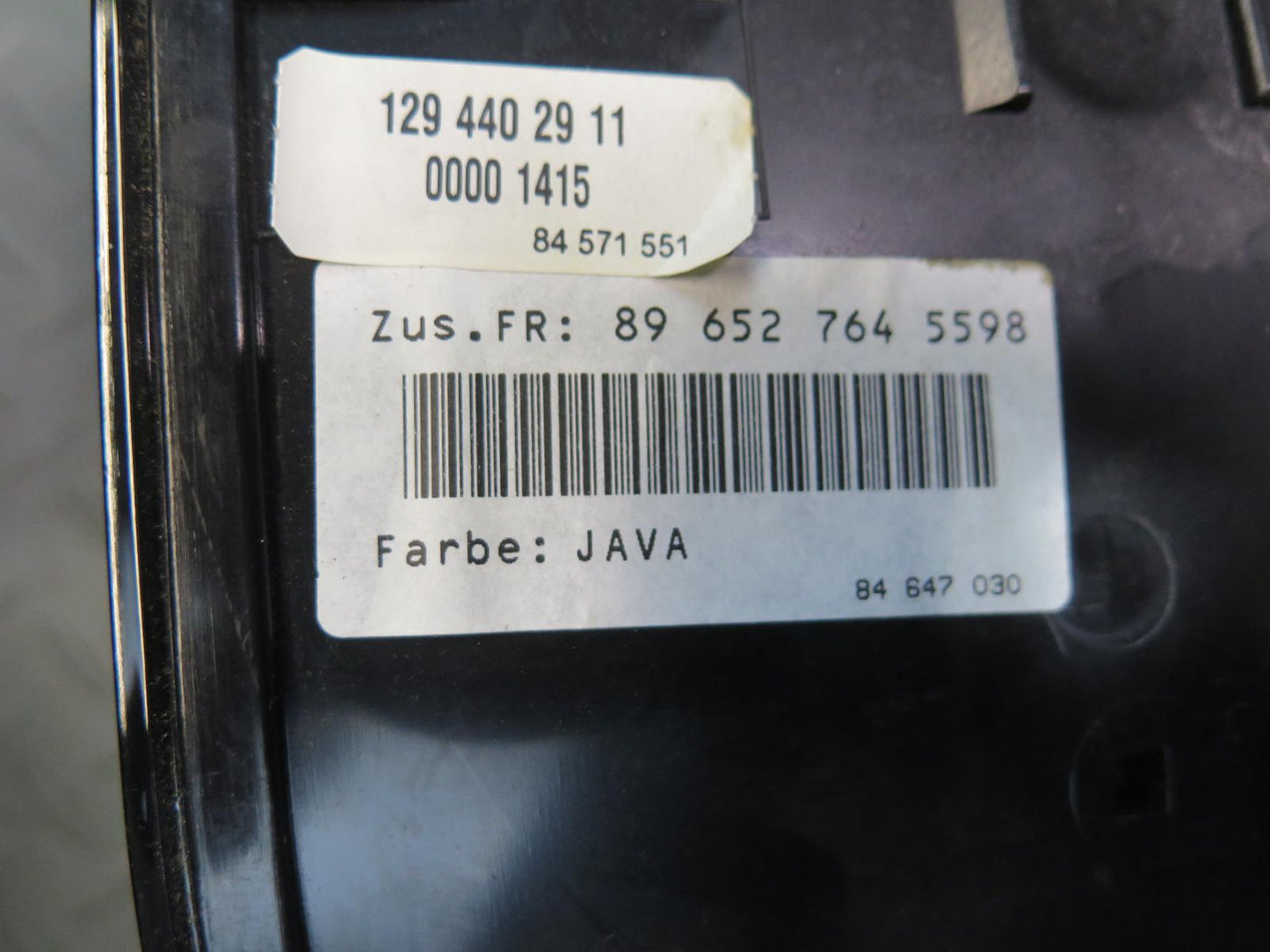 1999 Mercedes R129 SL500 Instrument Cluster Gauge Speedometer 1294402911 OEM