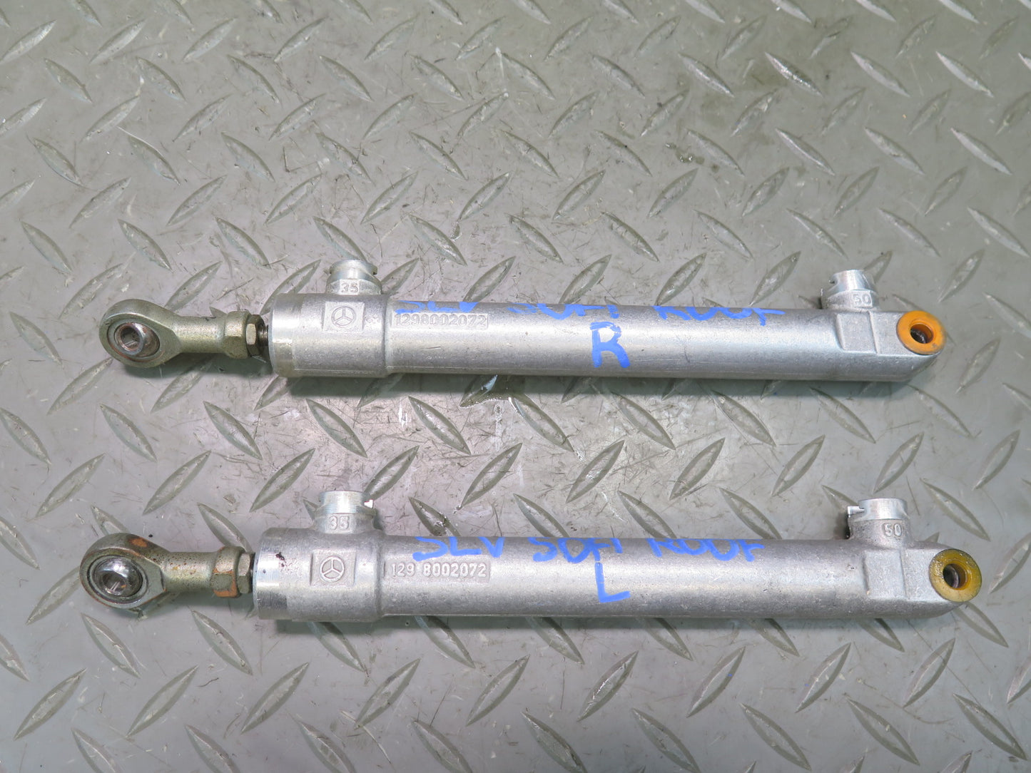 96-02 Mercedes R129 SL Convertible TOP Roof Hydraulic Cylinder Valve Block Set