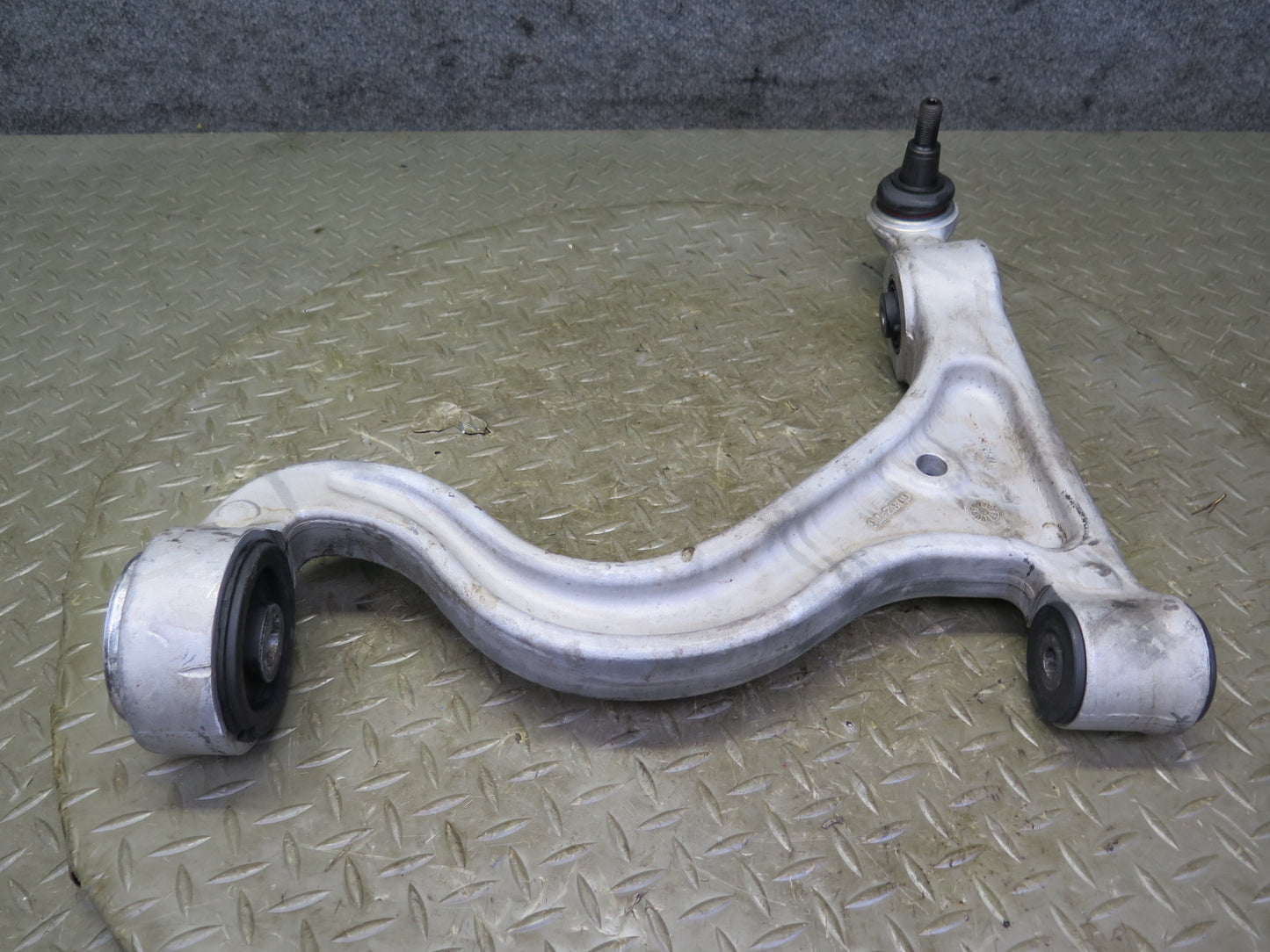 2010-2013 Porsche Panamera 970 RWD Front Left Side Upper Lower Control Arm Set