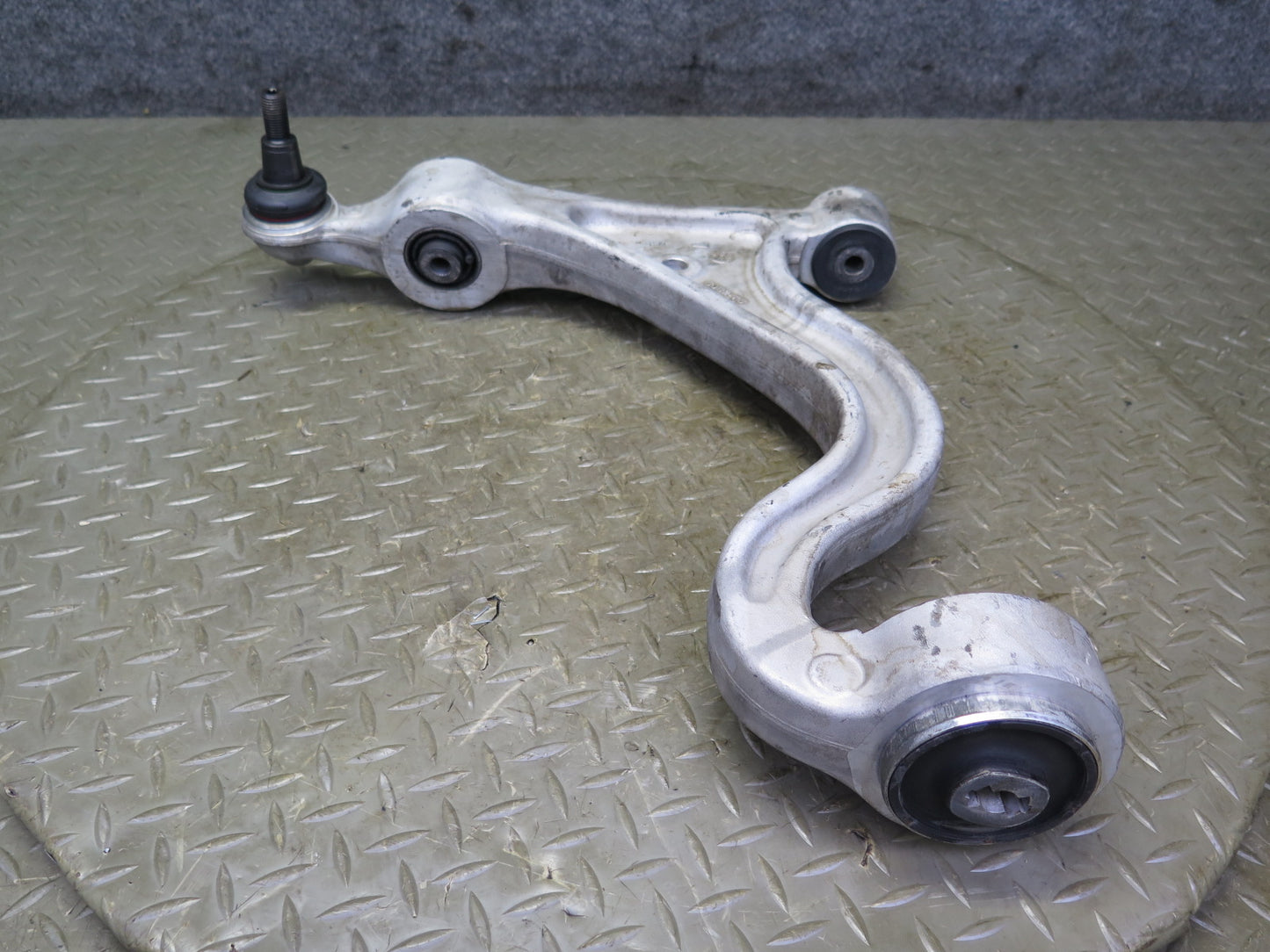 2010-2013 Porsche Panamera 970 RWD Front Left Side Upper Lower Control Arm Set