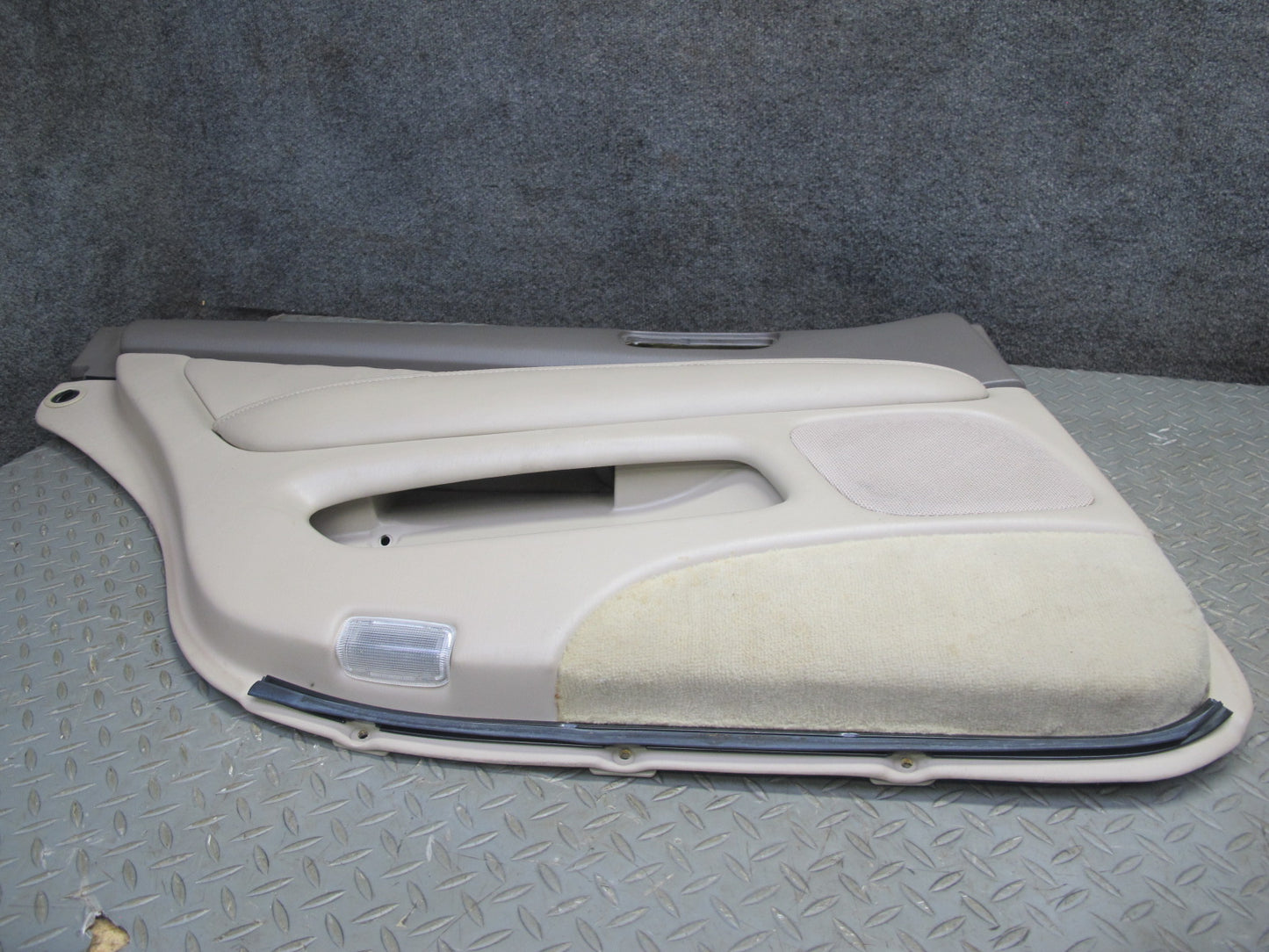 98-00 Lexus UCF20L LS400 Set of 2 Rear Door Interior Trim Cover Panel Ivory OEM