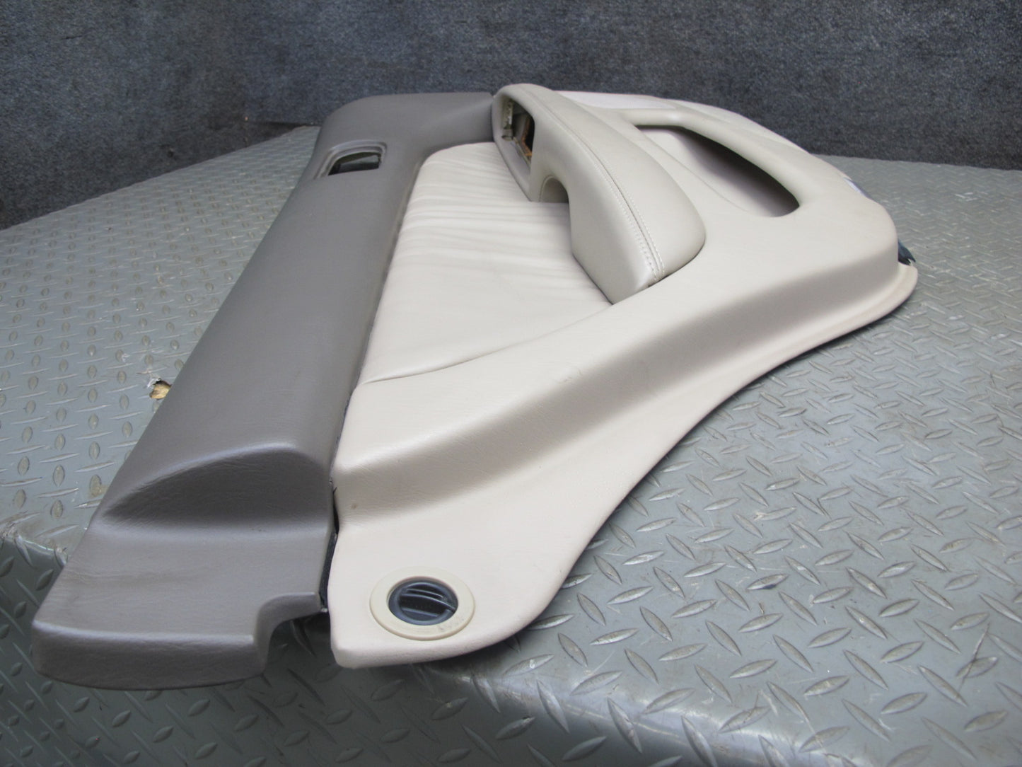 98-00 Lexus UCF20L LS400 Set of 2 Rear Door Interior Trim Cover Panel Ivory OEM