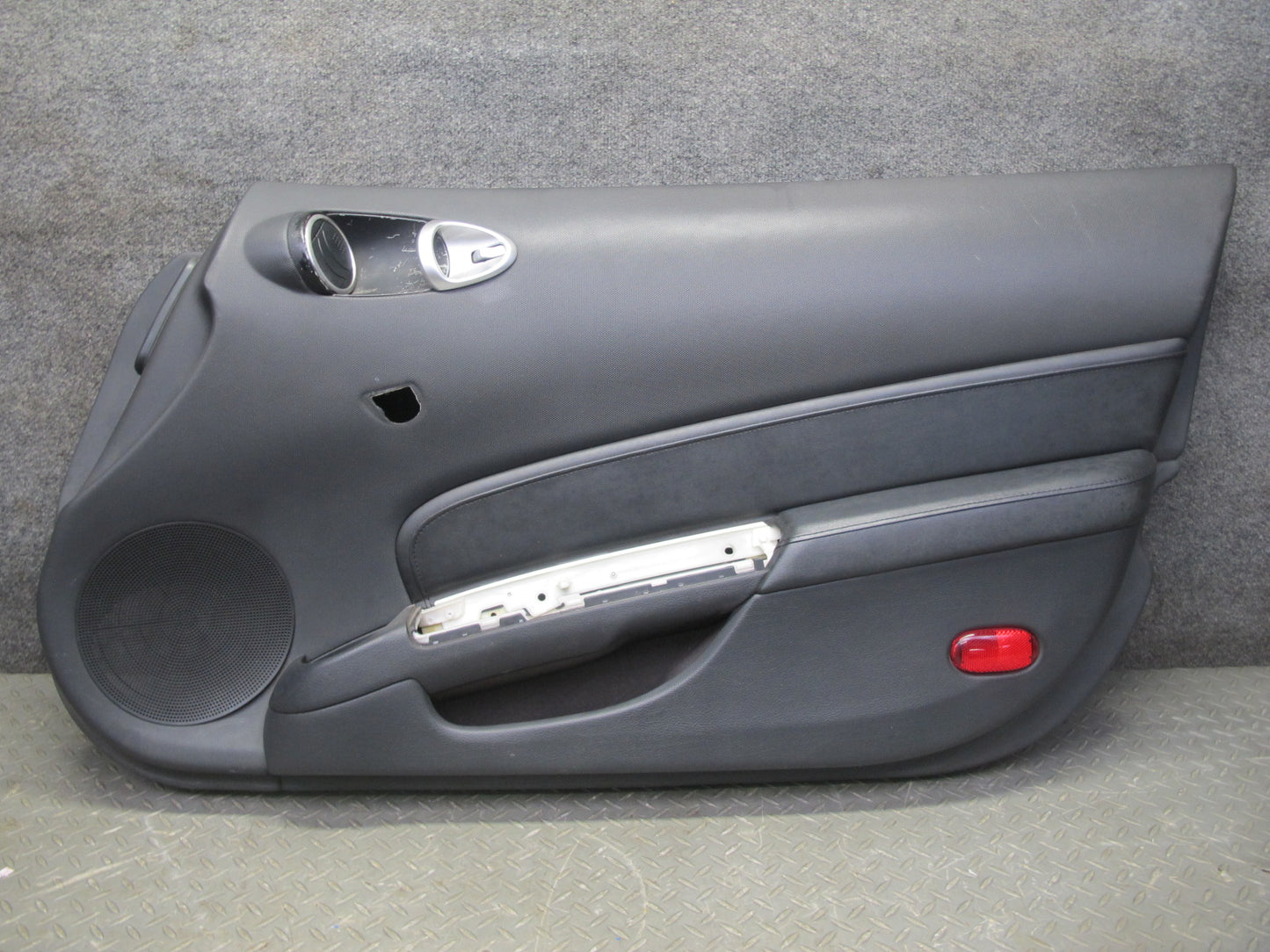 07-09 Nissan Z33 350Z Convertible Right Door Trim Cover Panel Black OEM