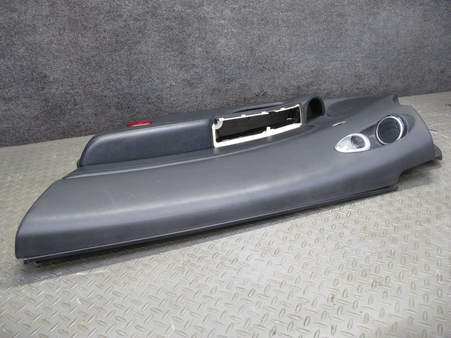 07-09 Nissan Z33 350Z Convertible Right Door Trim Cover Panel Black OEM