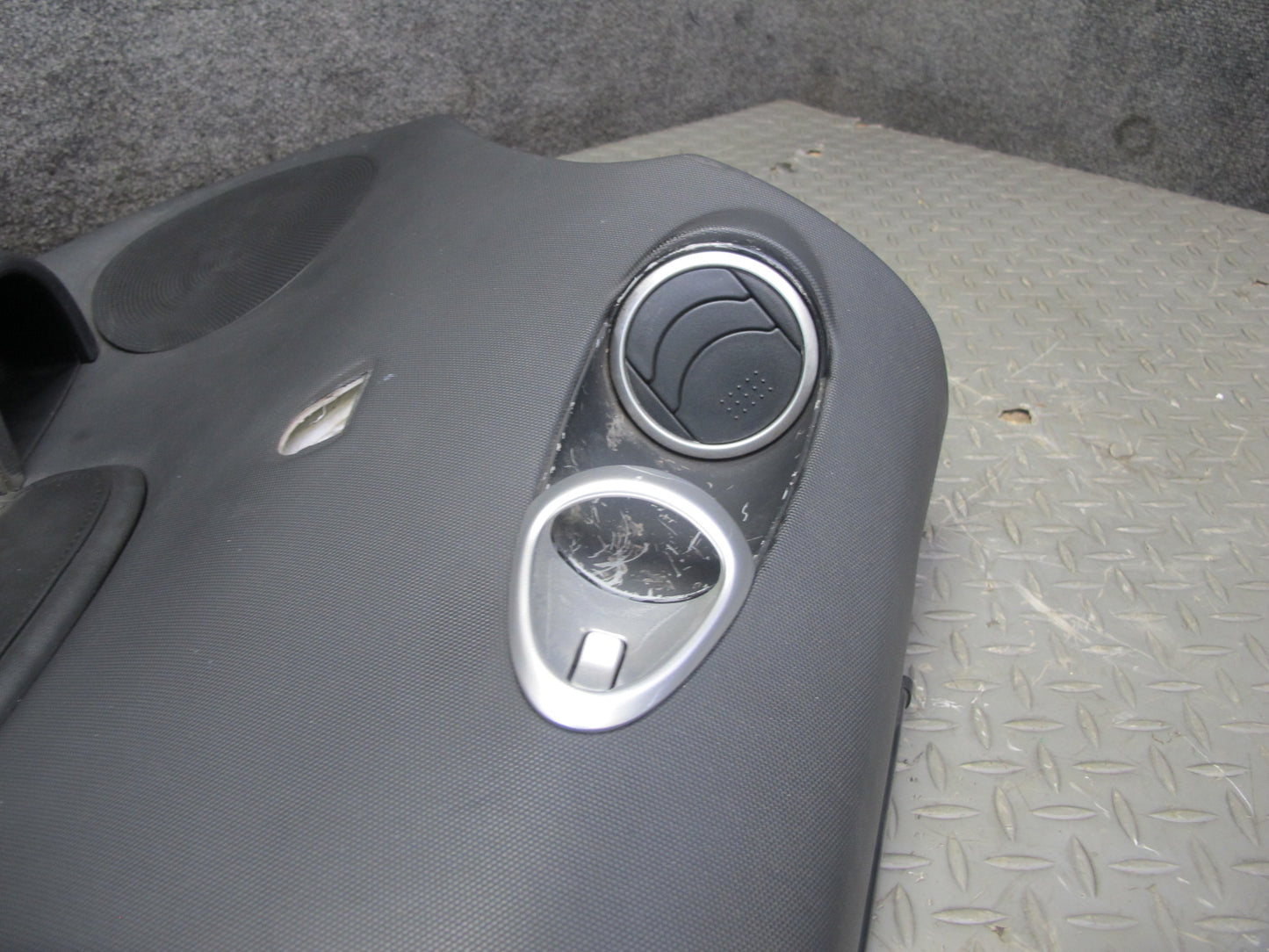 07-09 Nissan Z33 350Z Convertible Right Door Trim Cover Panel Black OEM