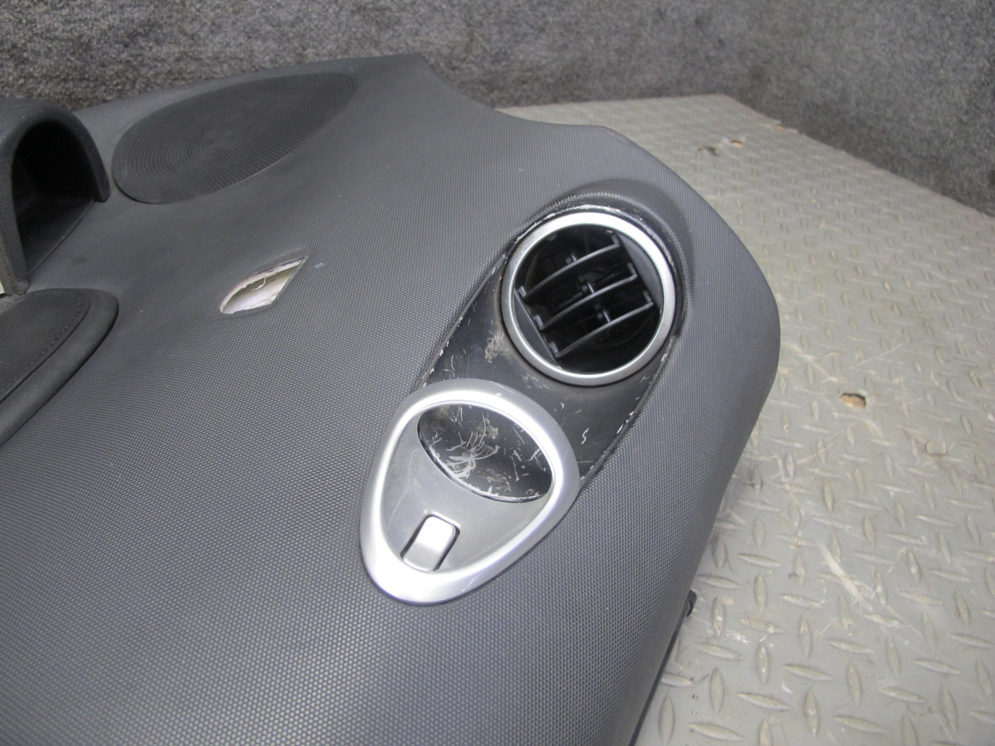 07-09 Nissan Z33 350Z Convertible Right Door Trim Cover Panel Black OEM