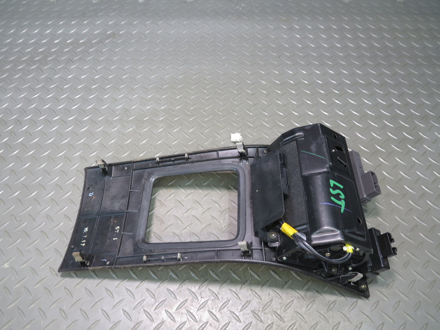 98-00 Lexus LS400 Center Console Shifter Wood Trim w VSC Heated Seat Switch OEM