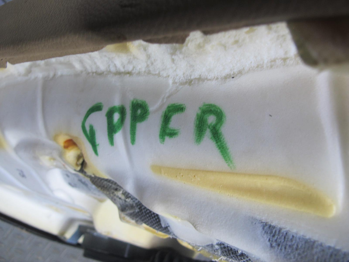 2010-2016 Porsche Panamera 970 Front Right Pass Side Lower Bottom Seat Cushion