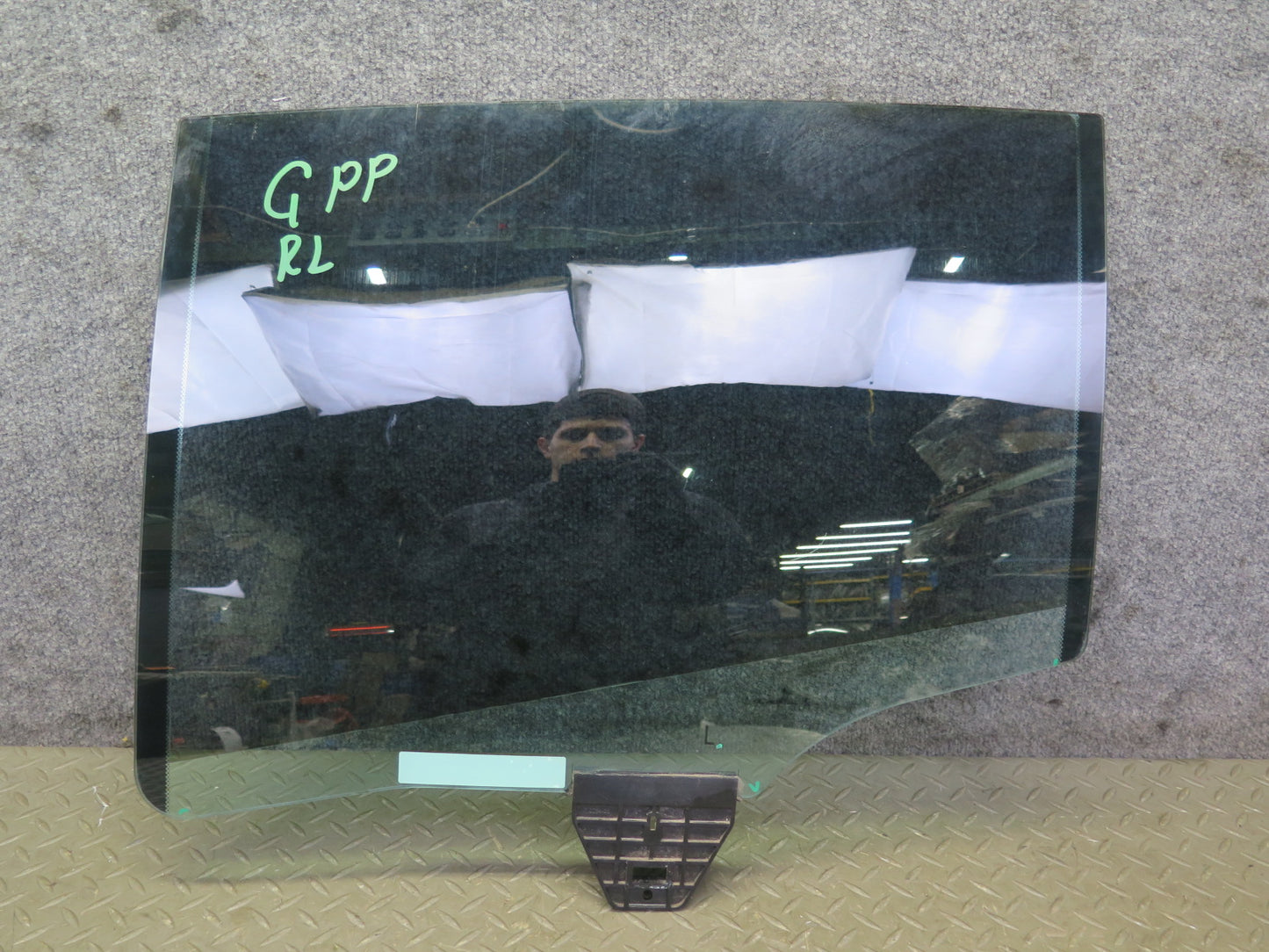 2010-2016 Porsche Panamera 970 Rear Left Driver Side Door Window Glass