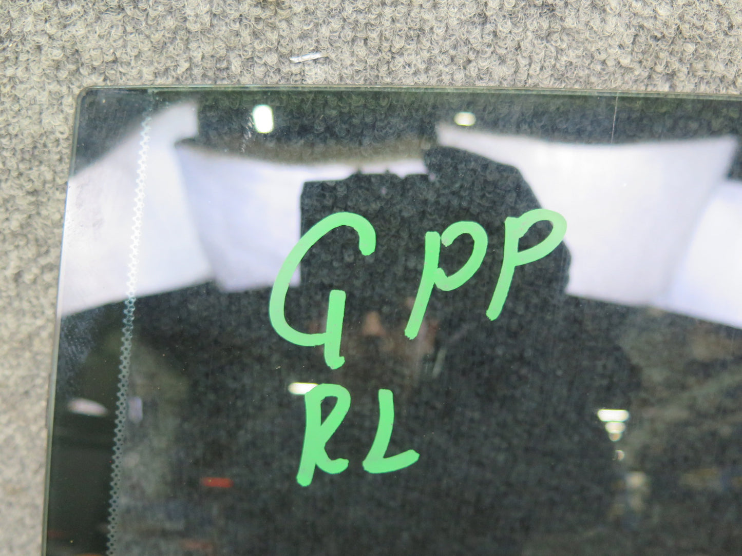 2010-2016 Porsche Panamera 970 Rear Left Driver Side Door Window Glass