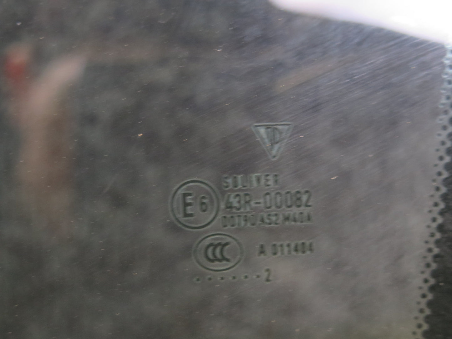 2010-2016 Porsche Panamera 970 Rear Left Driver Side Door Window Glass