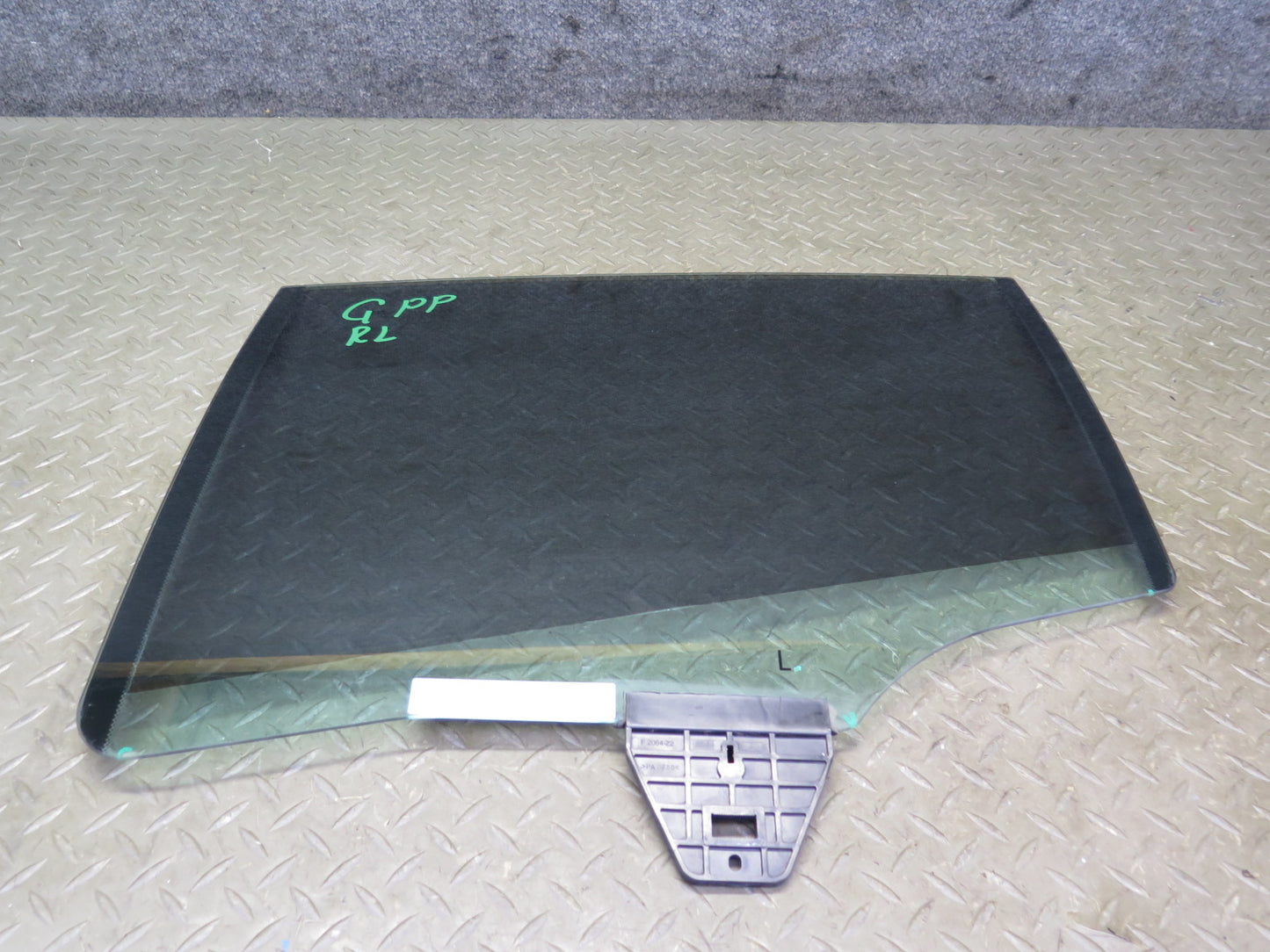 2010-2016 Porsche Panamera 970 Rear Left Driver Side Door Window Glass