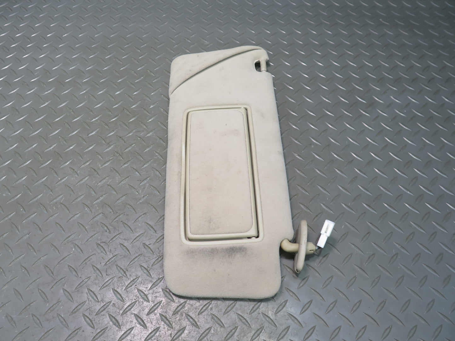 98-00 Lexus UCF20L LS400 Set of 2 Front Left & Right Sun Visor Ivory OEM