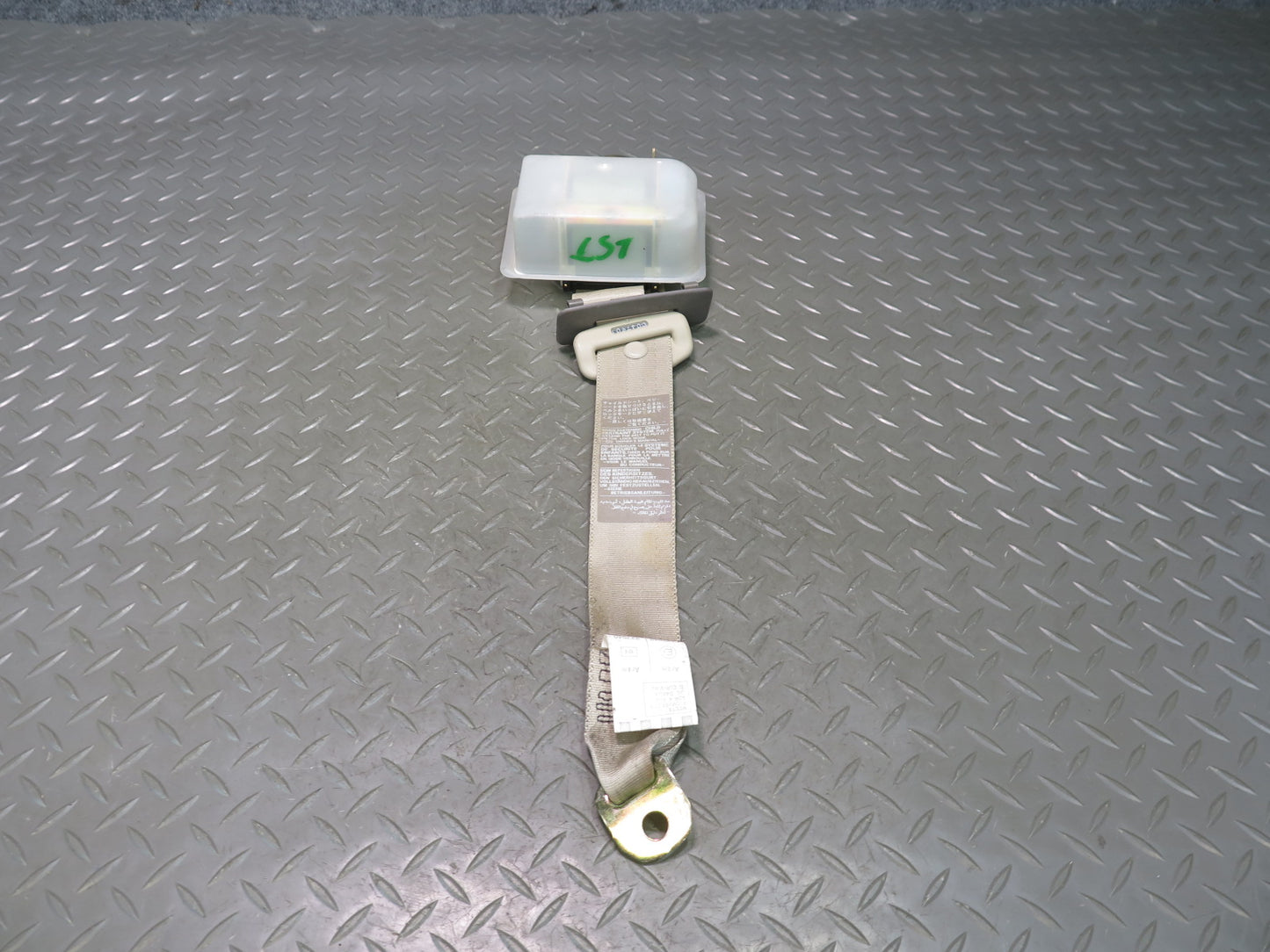 98-00 LEXUS LS400 UCF20 REAR LEFT CENTER RIGHT SIDE SEATBELT RETRACTOR SET OEM