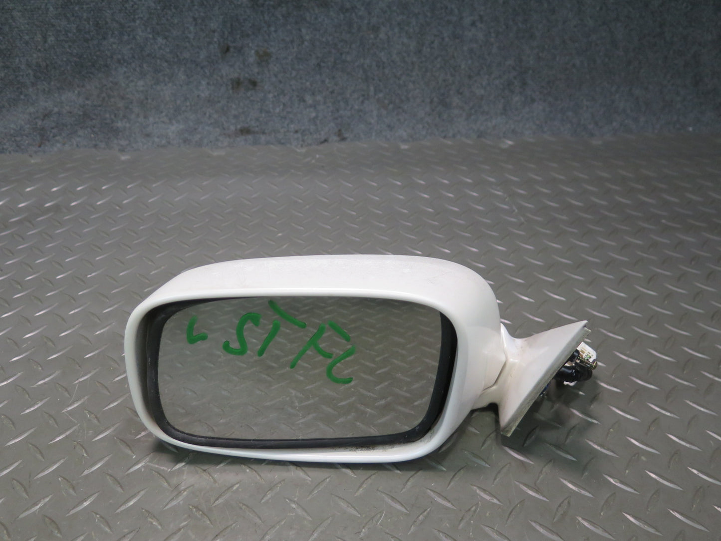 98-99 Lexus UCF20L LS400 Left Door Exterior Side View Heated Mirror White OEM