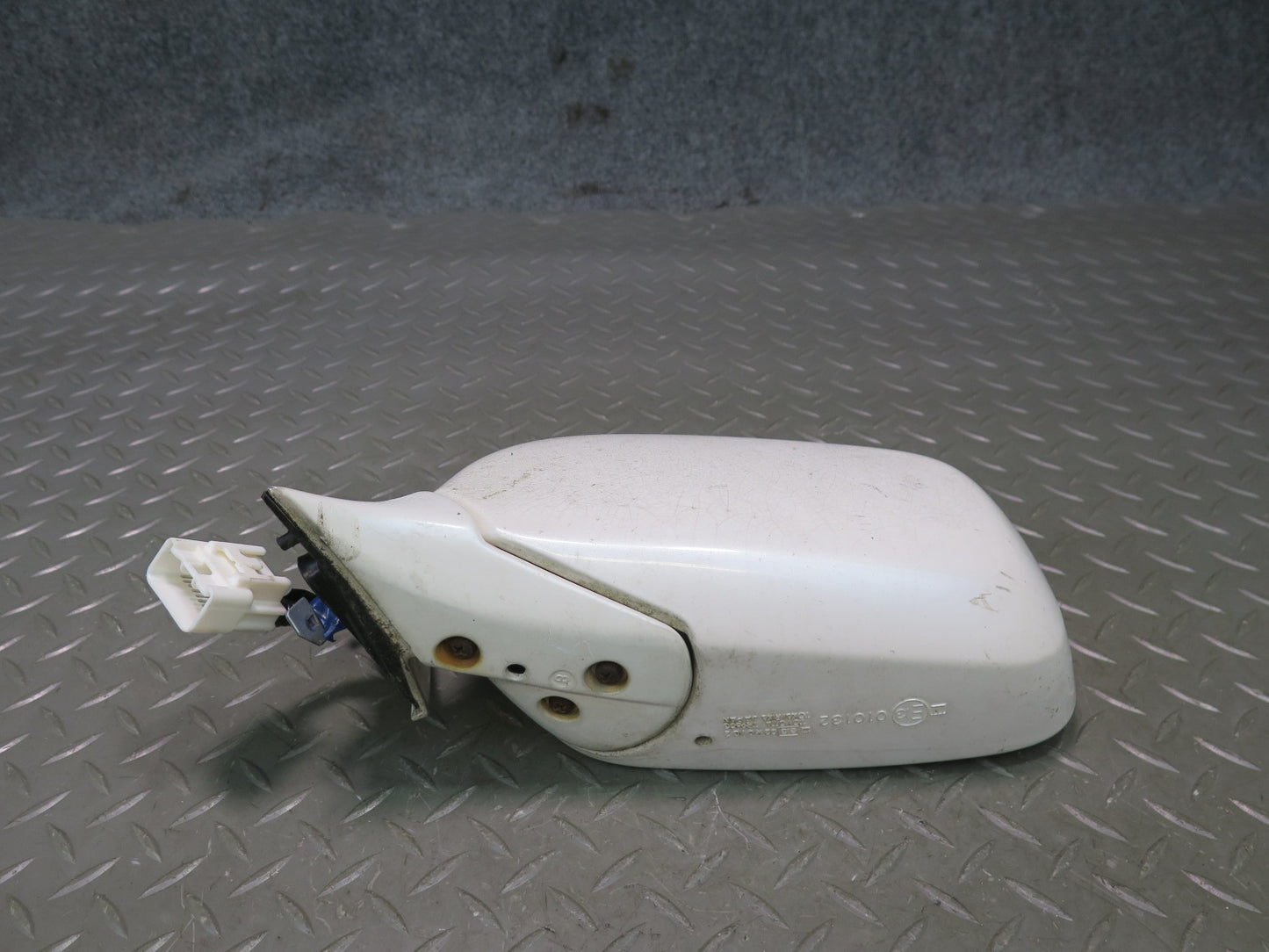 98-99 Lexus UCF20L LS400 Left Door Exterior Side View Heated Mirror White OEM